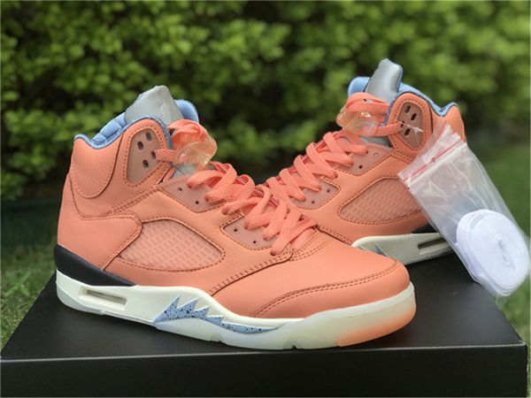 

2023 release 5 dj khaled crimson bliss outdoor shoes men we the white sliver leche blue sail violet 5s sports sneakers with original box