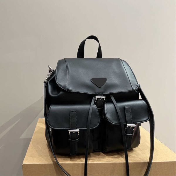 

luxury backpack women designer backpacks purse leather back pack fashion lightweight black bookbags student shoulder bags 220819/230109