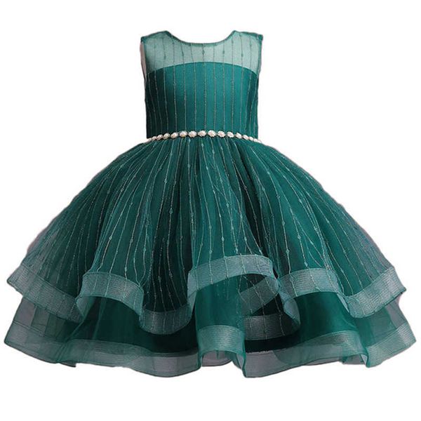 

girl's dresses teenager party children clothing kids clothes flower s for wedding birthday baby t230106, Red;yellow