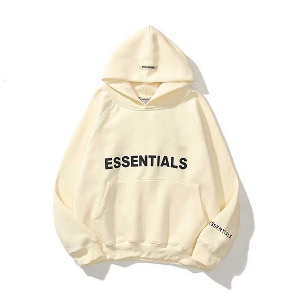 

essentials hoodie men's casual sports cool s printed fleece oversized fashion hip hop street sweater s-3xl, Black