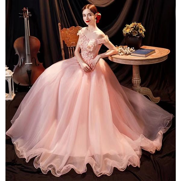 

african pink sequins mermaid formal evening dresses 2022 long flowers off shoulder sparkly beaded prom pageant gowns robe de soiree, Black;red
