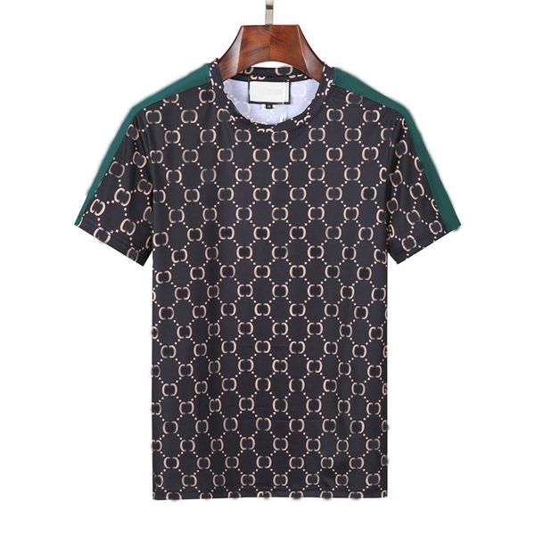 

2023 famous mens womens designer t shirt letter print round neck short sleeve black white fashion men women tees asian size m-3 xl, White;black