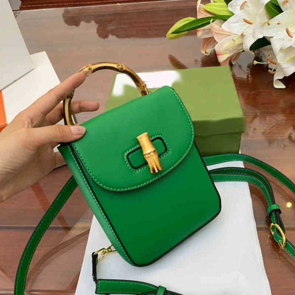 

shoulder bags bamboo mini designer handbags tote women backpack messenger small square crossbody bag lady wallet 220715