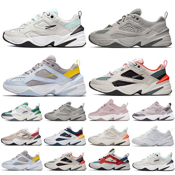 

2023 running shoes outdoor sneakers atmosphere grey platinum tint light bone grey pn dust m2k tekno men women size 36-45, Black