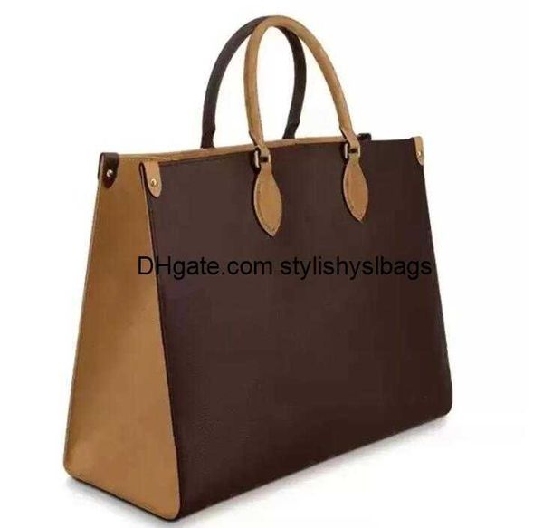 

handbag designer bag leopard pattern handbags onthego pochette cruciform women's casual pvc leather shoulder bags large handbag 010923h