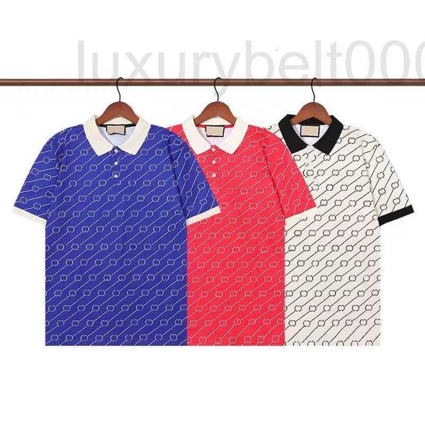 

men's polos designer polo shirts men luxury fashion polos classic italy letter g summer t shirt many colors choose size m-2xl u32i, White;black