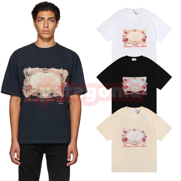 

designer t shirt men women luxury fashion brand tees lovers streetwear hip hop clothing size s-xl, White;black