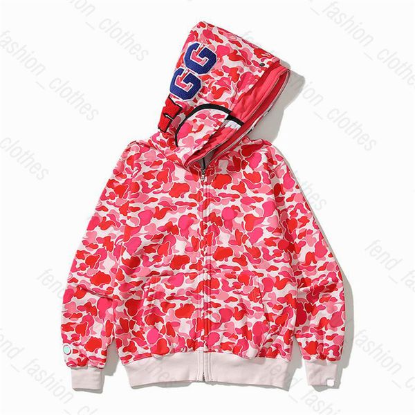 

fashion hoodies mens womens 2023 sharks men deisigners warm jackets sharks hoody stylist cartoon printing hoodie cotton coat man casual swea, Black