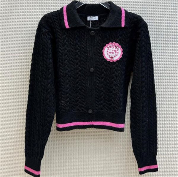 

23ss new new women's sweaters fashion casual luxury brand designer sweaters s-xl, White;black