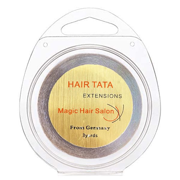 

0.8cm 3 to 4 moths long time water proof tape super quality blue tape hair extension tape hair tata extension, Black;brown