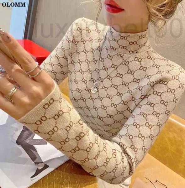 

women's sweaters designer womens sweater stretch turtleneck keeps warm g letter ribbed knitted pullover y2k new fashion coats vx8u, White;black