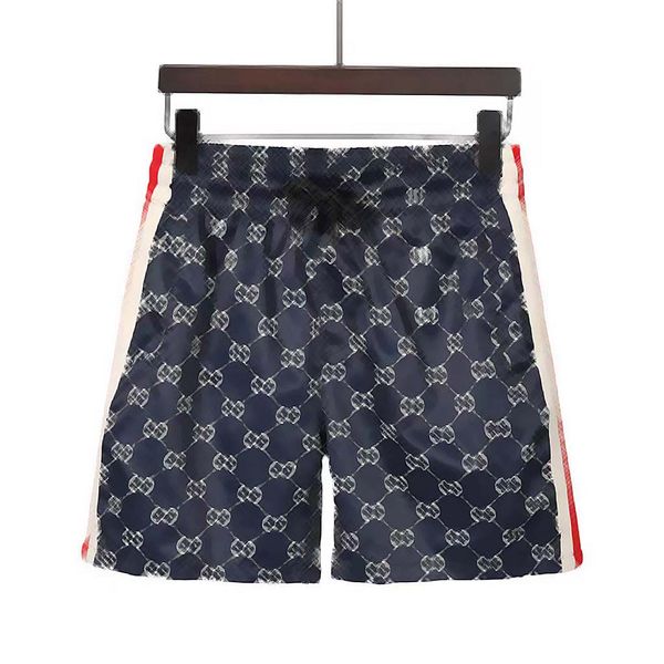 

summer fashion mens designers shorts quick drying swimwear printing board beach pants men swim short asian size m  xl xxl xxxl, White;black