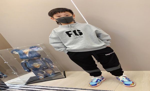 

autumn children039s sets kids boys girls cotton hoodie with pants tracksuits baby boy casual sport clothes8269810, White