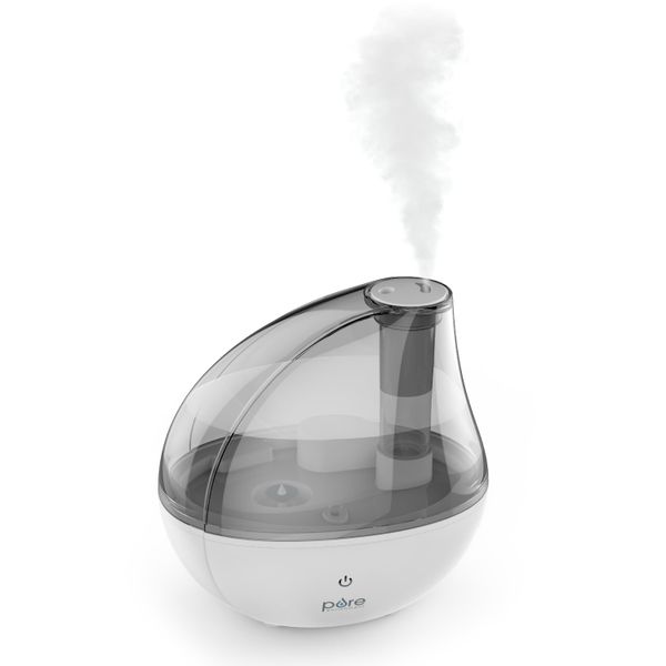 

1.5 liter tank mistaire ultrasonic cool mist humidifier silver