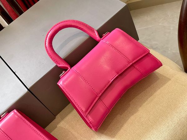 

hourglass bag original leather fashion one shoulder bag brand luxury bag designer handbag crossbody bag clamshell purse metal locking buckle