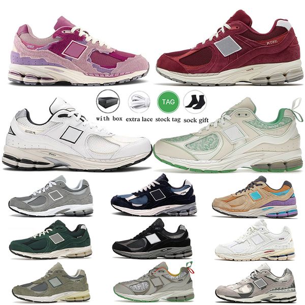 

new designer 2002r running casual shoes for men women deep ocean grey slate black red peace be the journey bordeaux sports sneakers 36-45