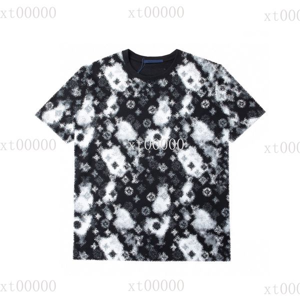 

22ss designer letter printed t shirts tee sweatshirt fashion high street short sleeves summer casual t-shirt breathable men women crew neck, Black;brown