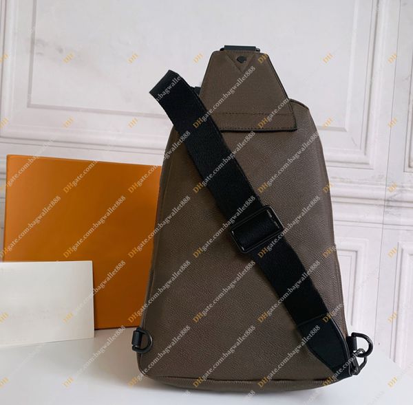 

leather men chest bag sing bags travel mens cross body fashion designer handbag large capacity brand breast shoulder pouch