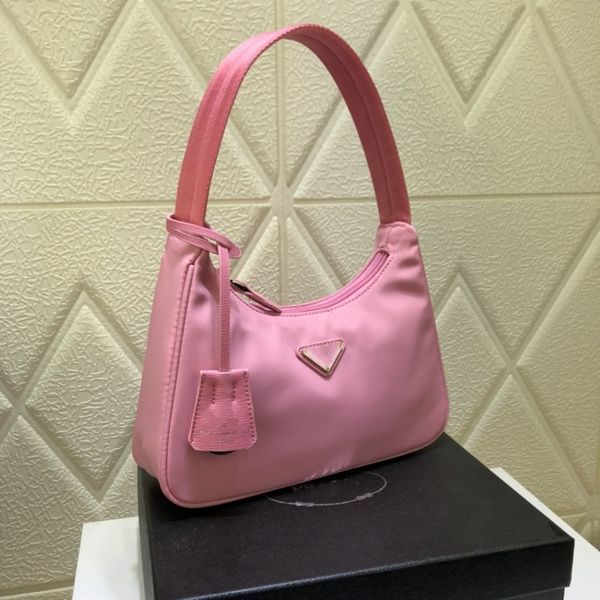 

designer shoulder hand bag wallets nylon hobo handbags for women mini coin purses on the go bag black pink handbag