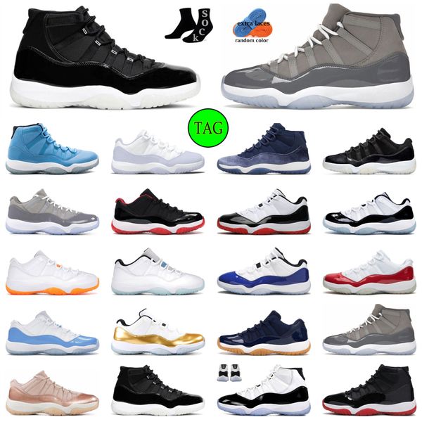 

jumpman 11 low 11s basketball shoes cherry midnight navy cool grey bred concord 45 prom night gamma blue jubilee 25th anniversary j11 navy g