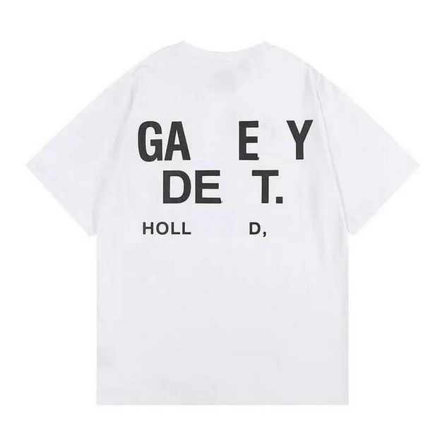 

men's t-shirts galleries tee depts t shirts designer mens women summer fashion letter print cottons loose casual luxurys street short, White;black