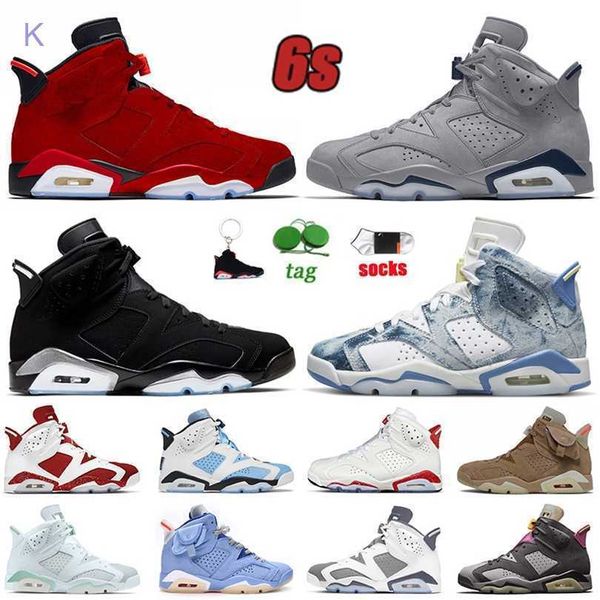 

brand basketball shoes j6 mens women jumpman  2023 new toro denim 6s designer boot georgetown metallic silver red oreo unc infrared hare sc, Black;white