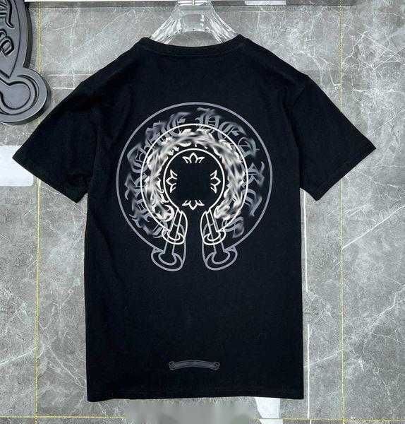

classics mens t shirts heart brand crew neck chromes short sleeves tees ch t-shirts sweater casual horseshoe sanskrit 0m, White;black