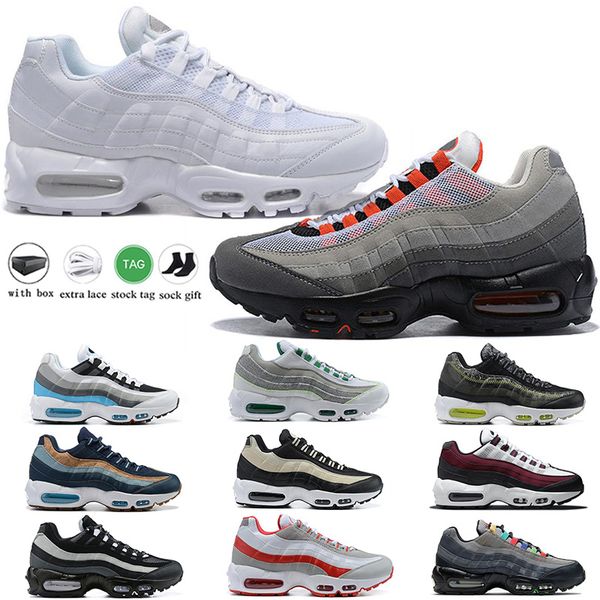 

classic mens running shoes greedy chaussures air neon triple black white khaki total orange grape safari designer men sports trainers sneake