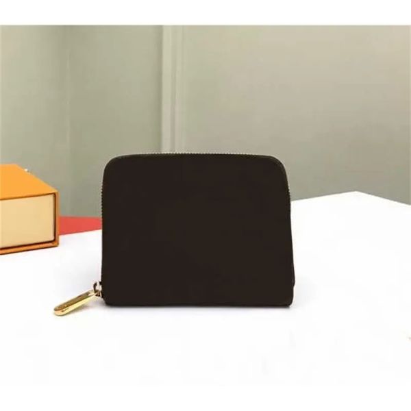 

3a original designers womens men wallets purses fashion bag luxurys short zippy wallet women classic zipper pocket pallas bags canvas real l, Red;black