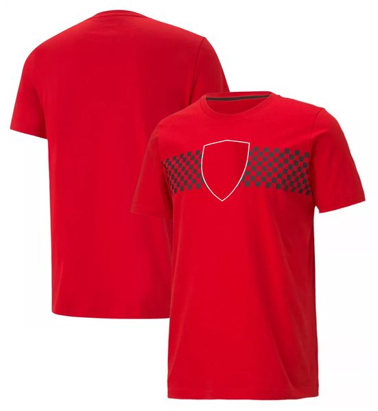

f1 formula one short sleeve t-shirt team version 2022 new product sports casual crewneck tee