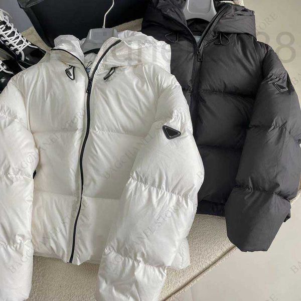 

women's jackets classic women jackets short hooded down coats designer parkas fashion inverted triangle mens winter warm parker windbre, Black;brown