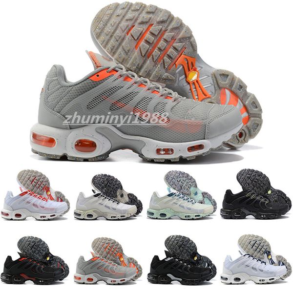 

2022 tuned tn plus 3 mens womens running shoes fashion tn3 trainers bred grey mesh black red white sports sneakers laser blue tnplus tns atl, White;red