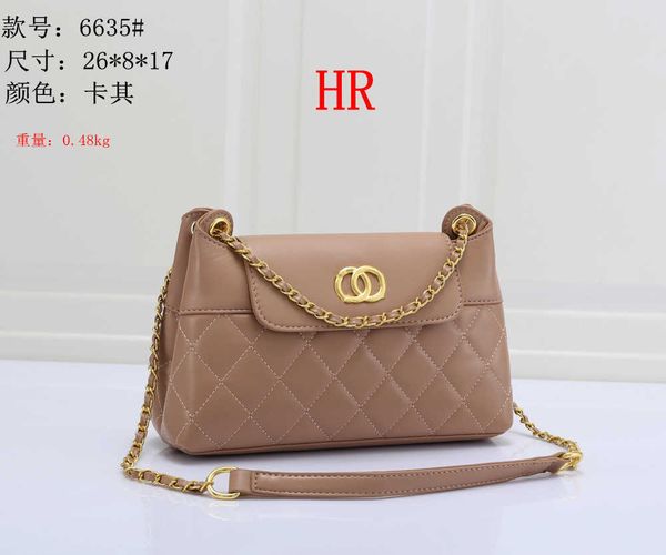 

new luxury brand women 2023 designer luxury brand totes leather female blue casual single shoulder bag chain one shoulder bag cross body han
