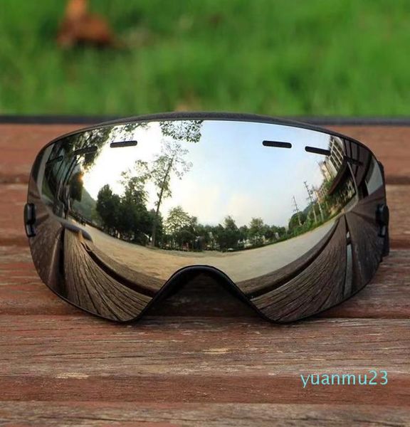 

wholeprofessional men women ski goggles eyewear double layers uv400 antifog big ski mask skiing glasses snow snowboard goggl1229581