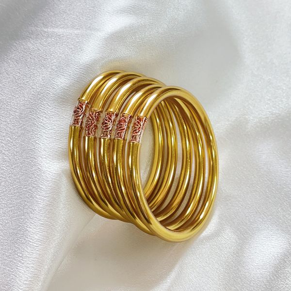 

bangle jewelry gold color glitter foil bracelet for women elegant silicone bangles mens gift designer wholesale 230107, Black