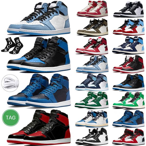 

denim stage haze men women basketball shoes 1s off chicago lost patent bred og university blue obsidian unc sneakers white x reverse mocha s