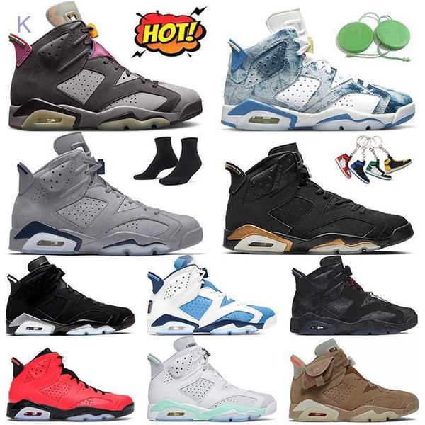 

brand basketball shoes classic  designer jumpman marquette british khaki sports 6s trainers metallic silver men women running sneakers j6 g, Black;white