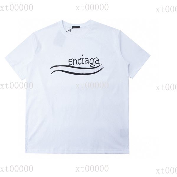 

22ss designer letter printed t shirts tee sweatshirt fashion high street short sleeves summer casual t-shirt breathable men women crew neck, Black;brown