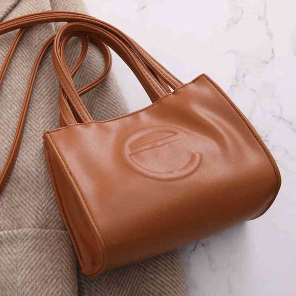 

totes designer tote bag women handbag telfa shoulder bags luxury soft leather square crossbody messenger bags shopping purse 220921