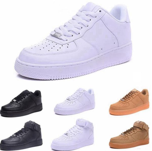 

2020 classical men women low casual shoes mens womens one 1 white star platform sandals shoes fix, Black