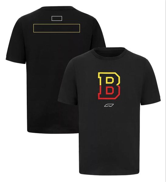 

new formula one formula one racing team men's short-sleeved crewneck t-shirt fans work clothes customized