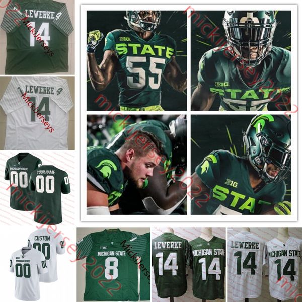 

jersey custom college stitched football 31 darqueze dennard 8 kirk cousins 26 clinton jones 24 le'veon bell 48 percy snow 95 bubba smit, Black