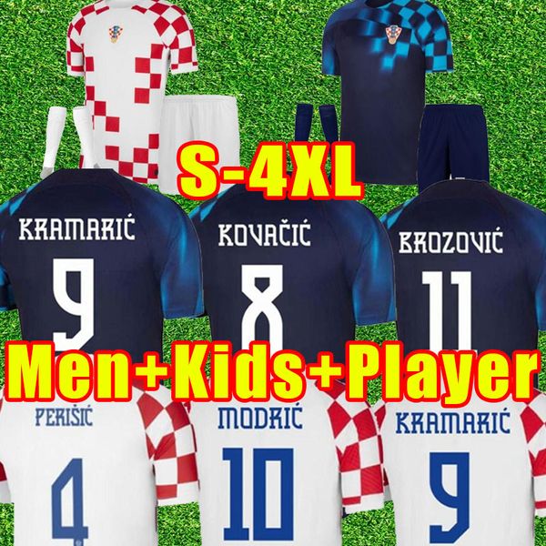 

3xl 4xl 2022 croacia soccer jerseys mandzukic modric perisic kalinic football shirt 22 23 croazia rakitic croatia kovacic uniform full set k, Black;yellow