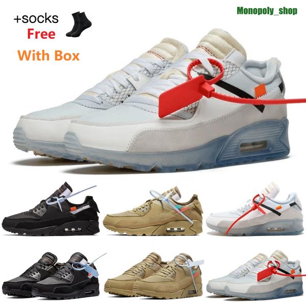 

designer running shoes atletic sneakers black white outdoor desert ore 90 bright mango mens 90s 36-45