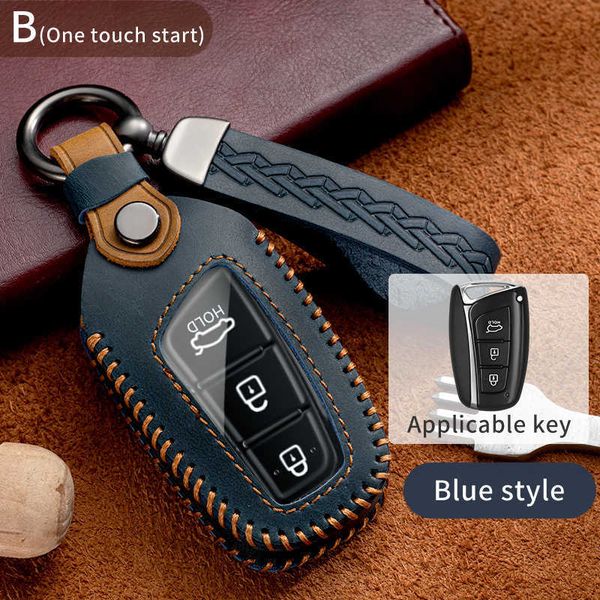 

case cover for hyundai grand santa fe ix45 genesis equus azera 2013 2014 2015 2016 accessories carbon fiber keychain 0109