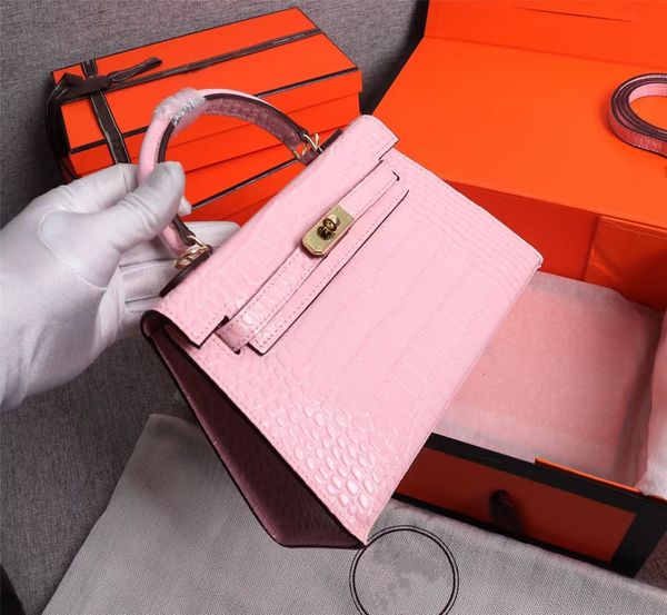 

classic crocodile print luxury designer handbag leather luxury bag brand female designer bag crossbody bag elegant shopping fashion