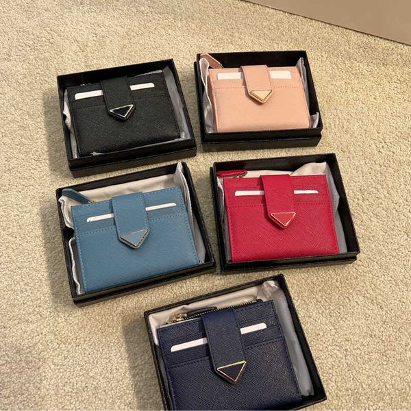 

prad bag card holder luxury wallet designer clutch leather designer card holder crossbody purses 220402/230109 cil9, Blue;pink
