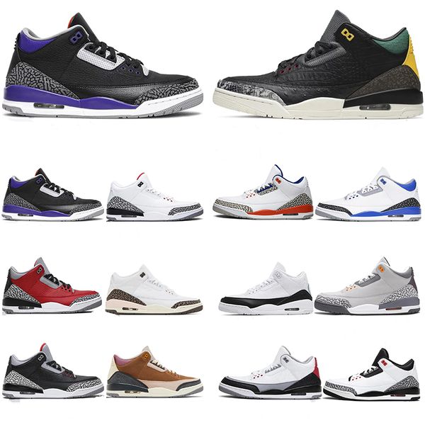 

jumpmen shoe basketball shoes 3 sneakers breathable winterized unc dark iris cardinal red mocha black cement mens trainers sports sneaker