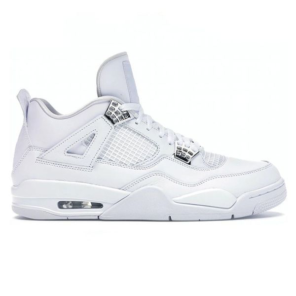 

2023 women basketball shoes bred 4s unc black cat university blue the cactus white grey women pure royalty men sport sneakers ivpt