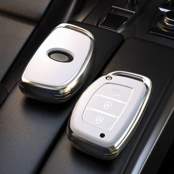 

tpu car key case cover for hyundai tucson sonata santa fe elantra accent solaris verna ix25 ix35 i20 i30 remote protect shell 0109